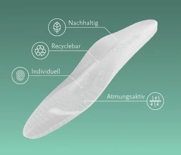 Eigenschaften einer 3D-Druck-Einlage