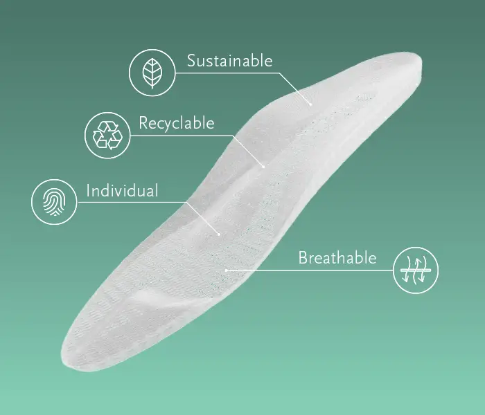 3D print insole properties