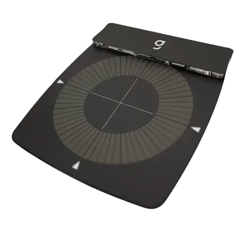 Messtechnik: Druckmessplatte Bild Gerät