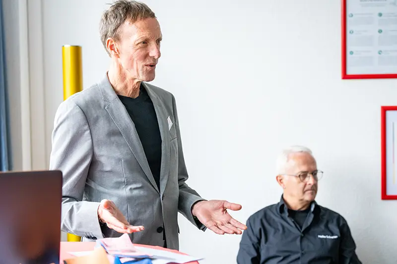 Workshop 1 – "Qualität sichtbar machen" mit Stefan Woltring und Heiko Schreiter