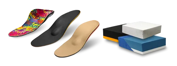 Collage Einlagen und Materialien