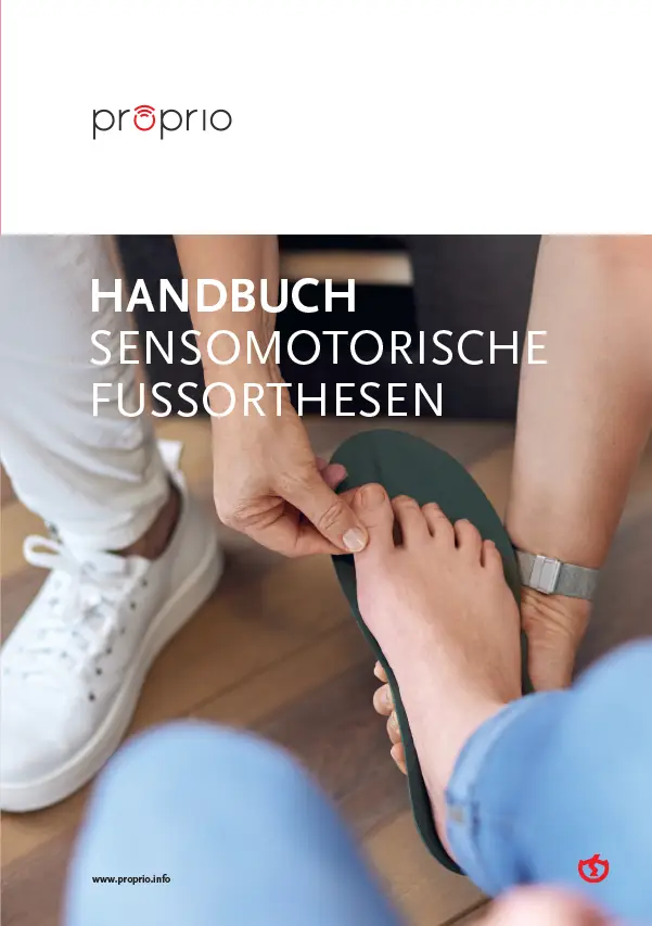 Handbuch proprio Sensomotorische Fußorthesen 